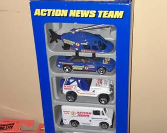 SEALED Hot Wheels "Action News Team" Diecast Cars
