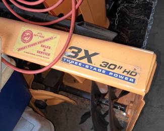 3X 30" HD Three-Stage Power Snowblower