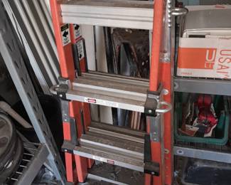 Folding Adjustable Ldder