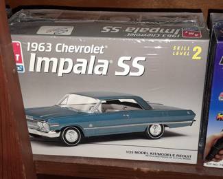 SEALED Model Kit By AMT/ERTL - 1963 Chevrolet Impala SS