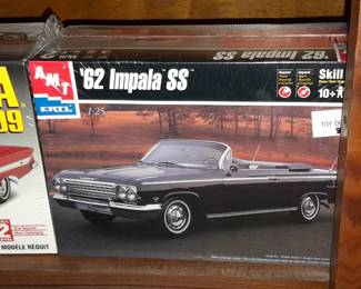 SEALED Model Kit By AMT/ERTL - '62 Impala SS
