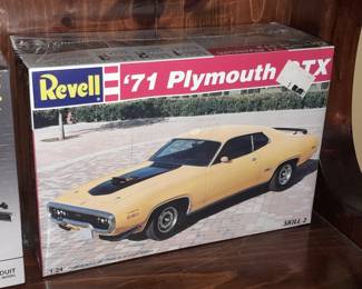 SEALED Model Kit By Revell - '71 Plymouth