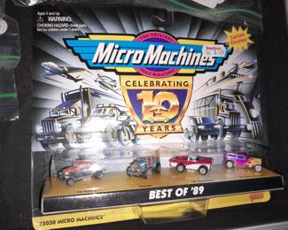 SEALED Micro Machines "Best Of '89" 