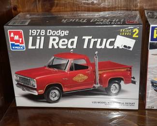 SEALED Model Kit By AMT/ERTL - 1978 Dodge Lil Red Truck