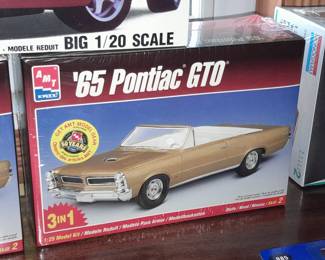 SEALED Model Kit By AMT - '65 Pontiac GTO