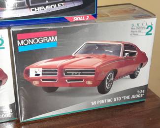 SEALED Model Kit By Monogram - '69 Pontiac GTO "The Judge"