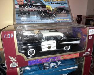 SEALED Diecast Collectible Car By Road Legends - Chevrolet 1957 Bel Air Police Cheif