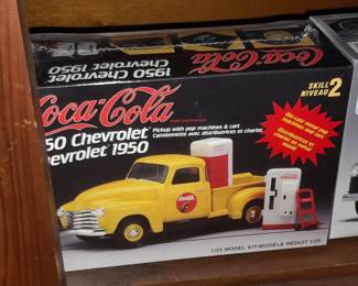 SEALED Model Kit For Coca Cola - 1950 Chevrolet