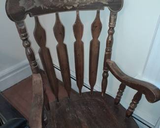 Wooden Rocking Chair