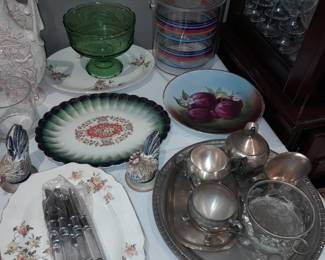 Assorted China, Glassware, Dinnerware, Etc.