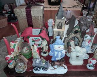 Assorted Christmas Decor