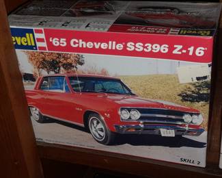 SEALED Model Kit By Revell - '65 Chevelle SS396 Z-16