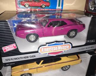 SEALED Diecast Collectible Car By American Muscle - 1970 Plymouth Hemi 'Cuda