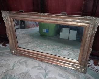 Gold Framed Mirror