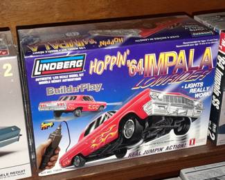 SEALED Model Kit By Lindberg - Hoppin' '64 Impala Lowrider