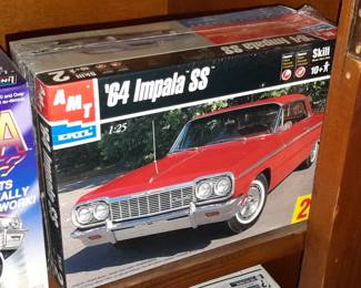 SEALED Model Kit By AMT/ERTL - '64 Impala SS