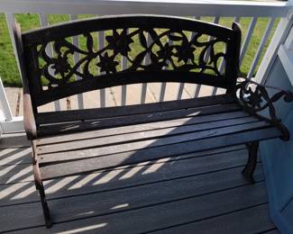 Outdoor Wooden Bench