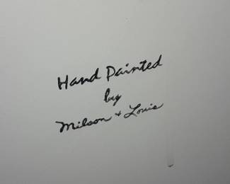 Hand Painted Cabinet