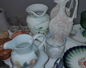 Assorted China, Glassware, Dinnerware, Etc.