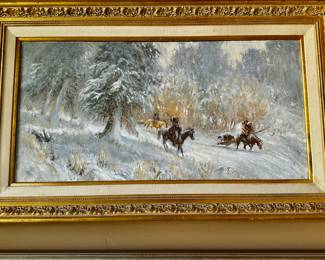 Glen Hopkinson. Down from the Mountains 15x30