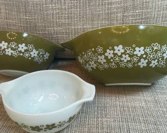 Spring Blossom Rare Pyrex bowls