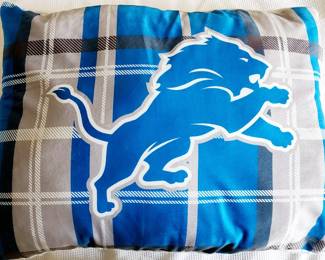 Detroit Lions standard size pillow.
$5.00
Go Lions!!!