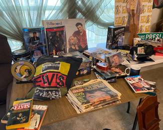 HUGE Elvis collection/memorabilia