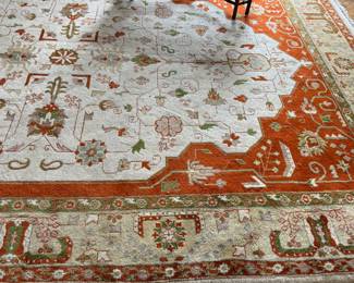 Vintage Persian Wool Rug. Photo 2 of 4.