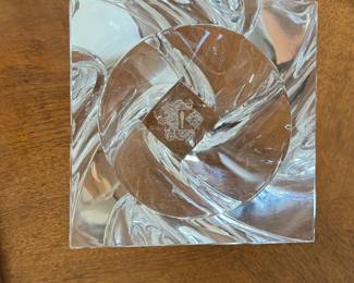 Indian Hill Crystal Nut Bowl. Photo 2 of 3.