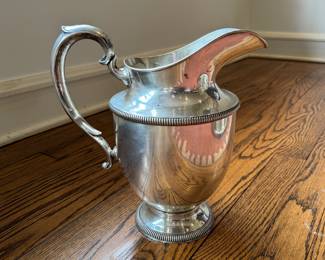 Fisher Sterling Silver Water Pitcher. Photo 1 of 2.