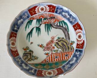 Antique Small Japanese Imari Dish - 2 Available. Photo 2 of 3. 