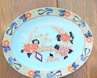English Imari Platter. Photo 1 of 2. 