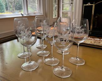 Indian Hill Country Club Wine Glasses. Photo 2 of 2. 