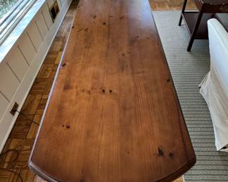 Drop Leaf Console / Oval Dining Table. Photo 1 of 4. 