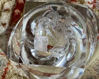 Indian Hill Crystal Nut Bowl. Photo 3 of 3. 
