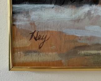 Original Oil Painting. Signed By Artist. Photo 3 of 3. 