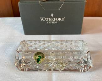 Waterford Crystal Card Holder