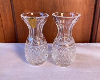 Waterford Crystal Bud Vases
