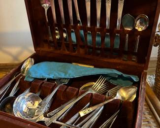 SILVER PLATE FLATWARE