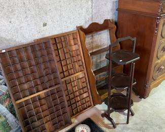 PRINTERS DRAWERS & SHELVES