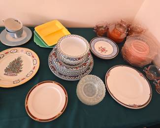 Various dishes