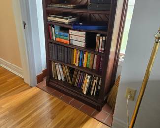 Bookcase and Books
