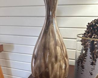 Marbled Brown Vase