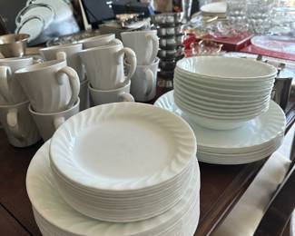 Corelle White Dish Set 