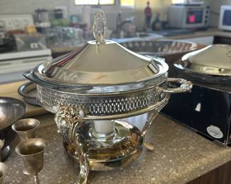 Silver Chafing Dish 
