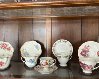 Tea Cups and Saucers 