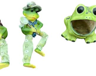 Frog Collection Shelf Sitters Sponge Holder Magnet