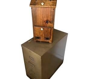 Potato Bin Cabinet Wood & File Cabinet