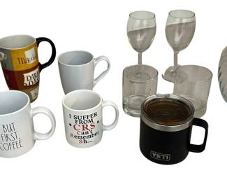 Coffee Cups Wine Glasses Bar Glasses Vase