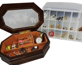 Ladies Womens Costume Jewelry & More Box Organizer